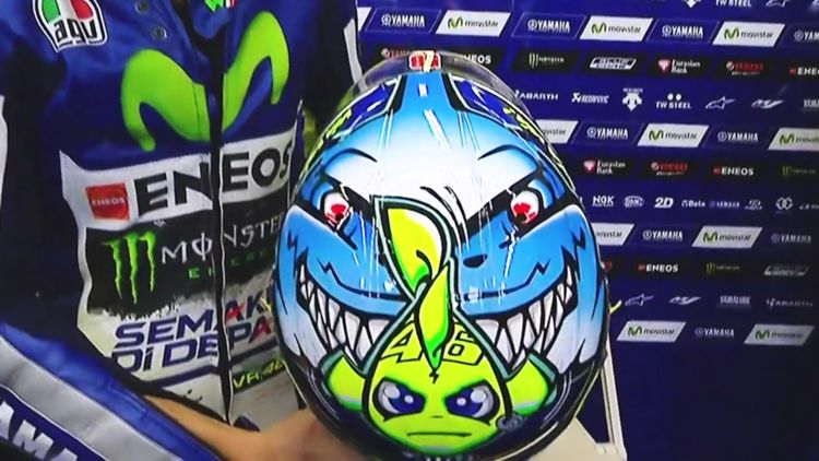 Valentino Rossi, casco, MotoGP