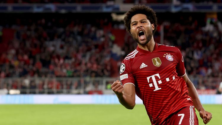 Serge Gnarby FC Bayern München