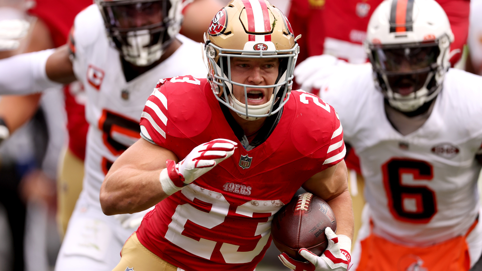 Christian McCaffrey Kansas City Chiefs NFL