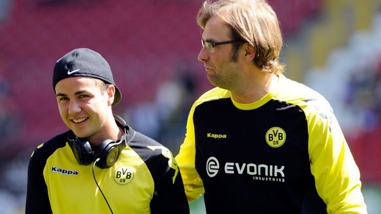 Mario Götze Jürgen Klopp