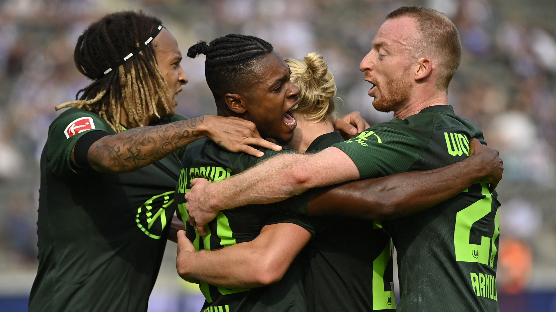 VfL Wolfsburg 2022 Jubel