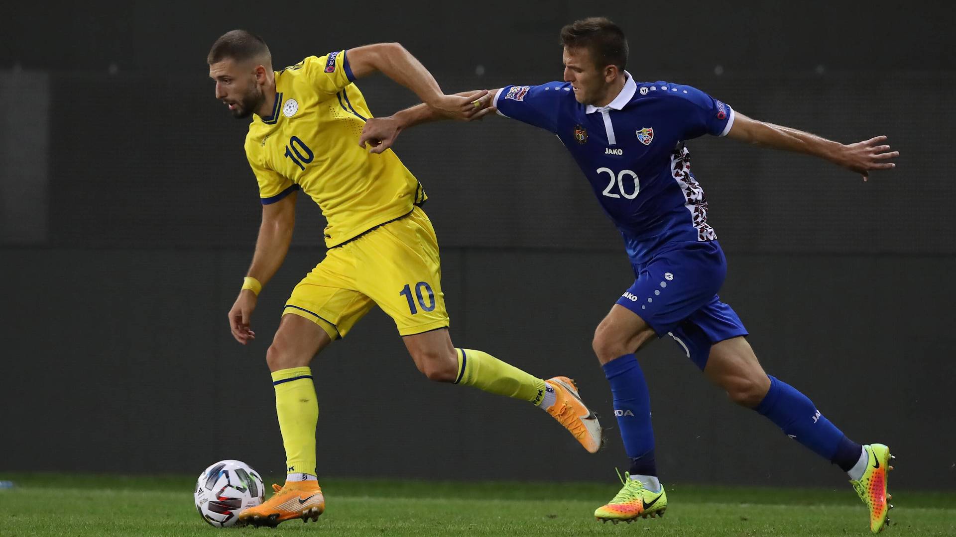 ONLY GERMANY Kosovo vs. Republik Moldau Arber Zeneli Sergio Platica 03092020
