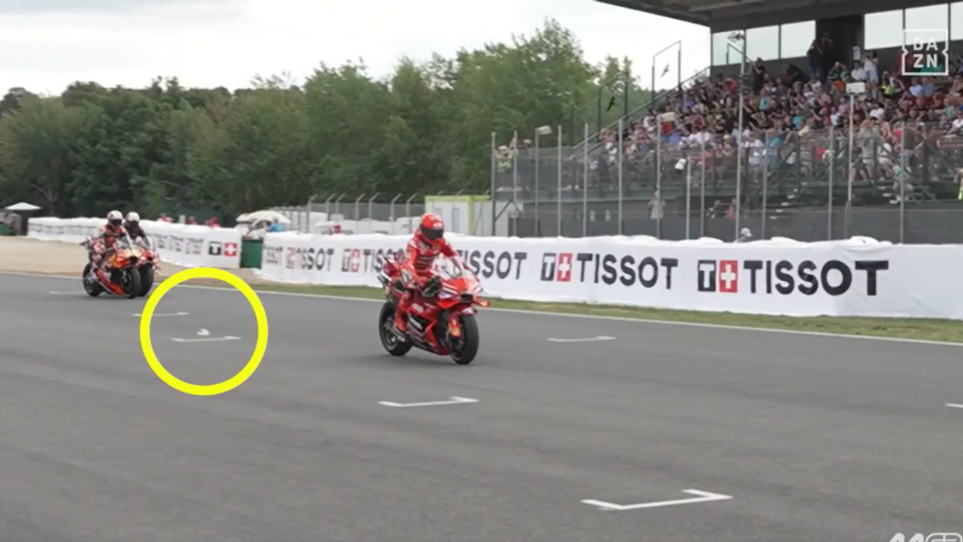 Álex Márquez, Marc Márquez, Tear off GP República Checa