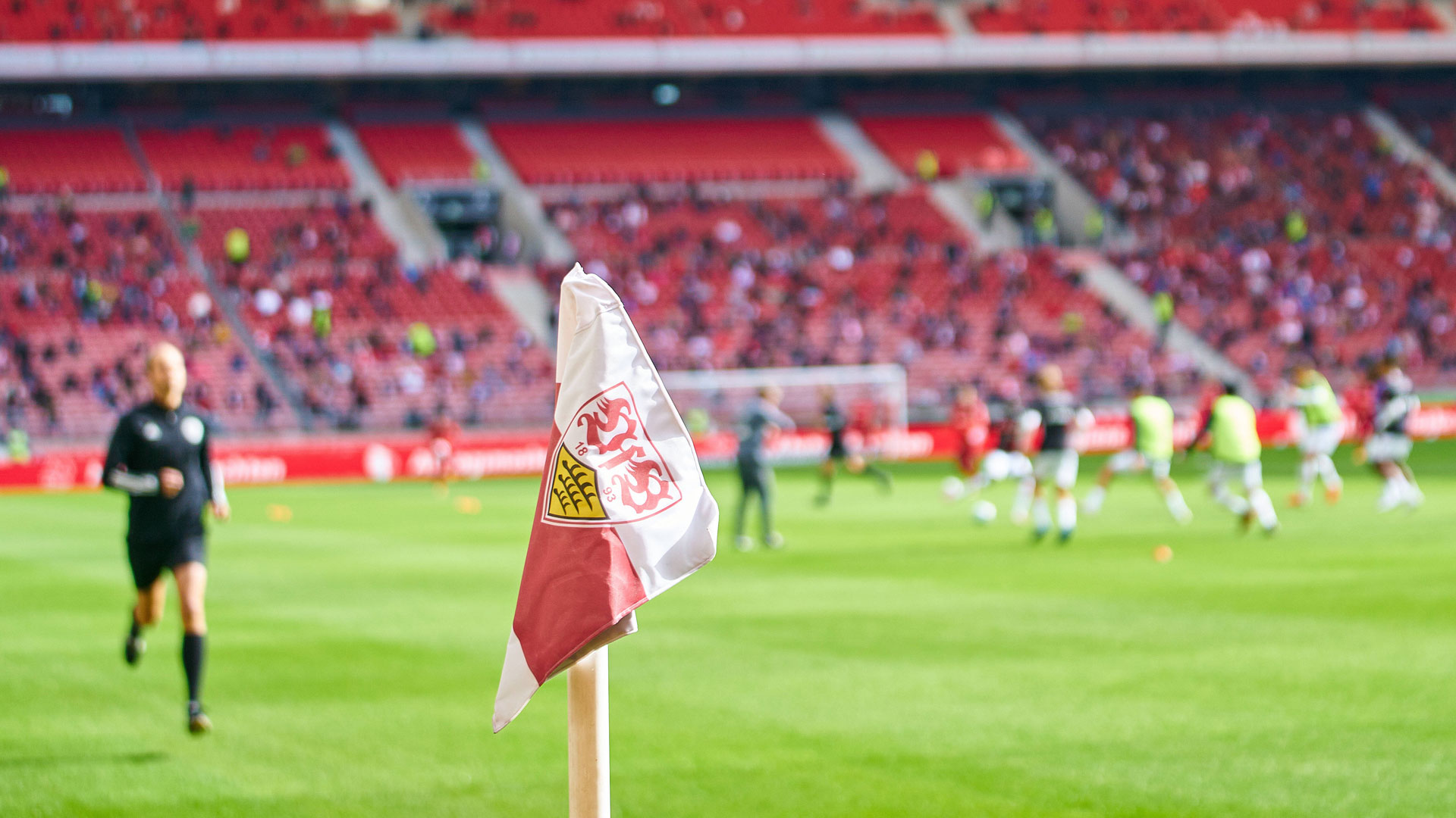 ONLY GERMANY VfB Stuttgart Fahne Mercedes Benz Arena Bundesliga 03102020