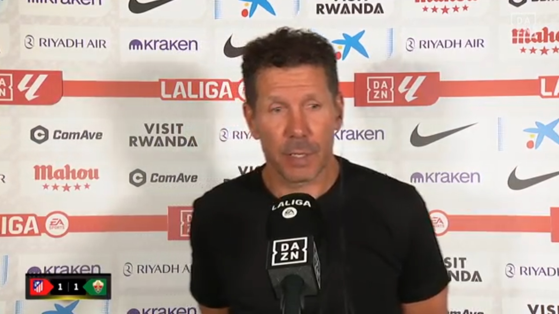 Simeone post dazn
