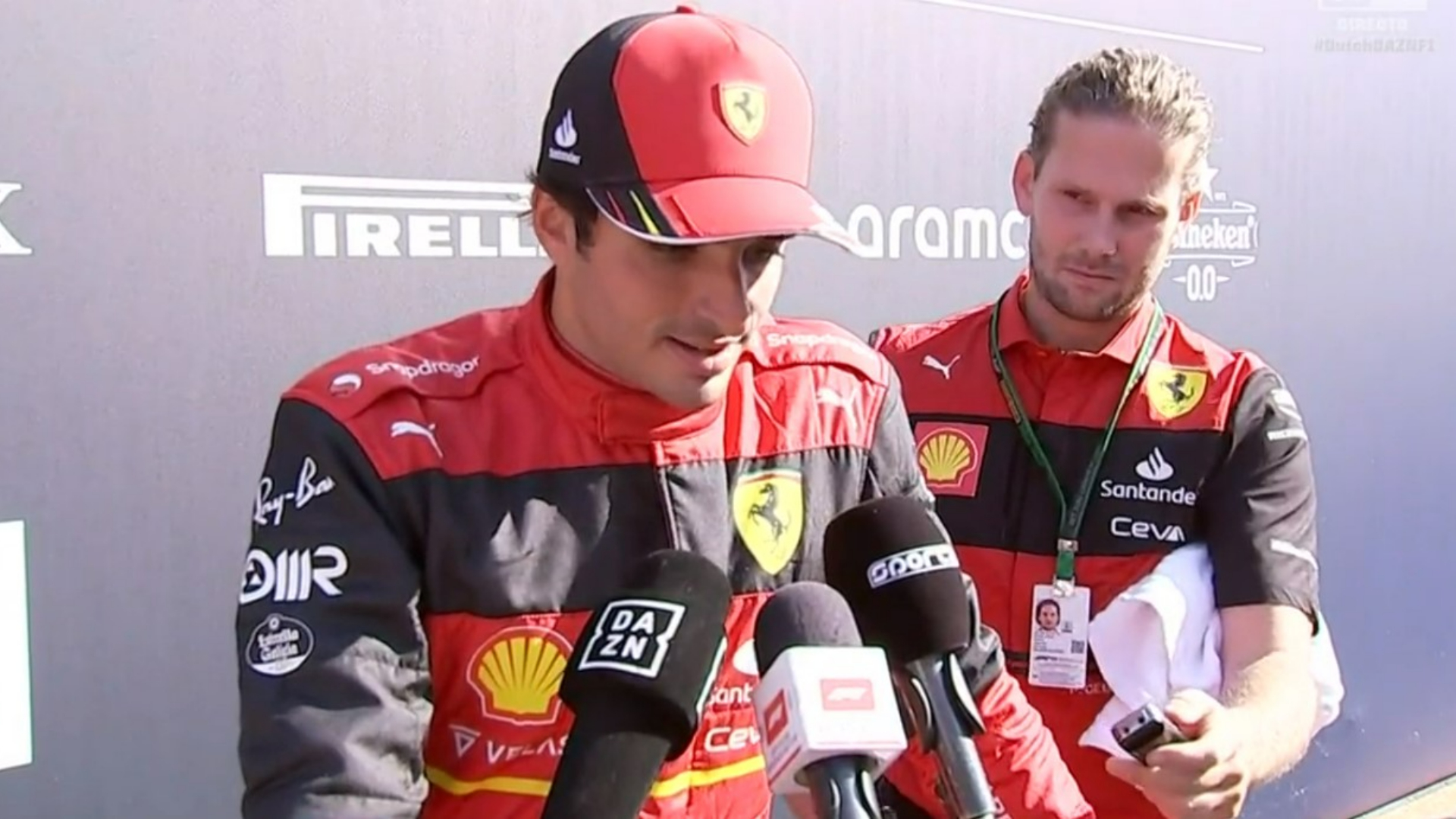 Carlos Sainz, Ferrari, Gran Premio de Países Bajos, GP Países Bajos, Fórmula 1, F1