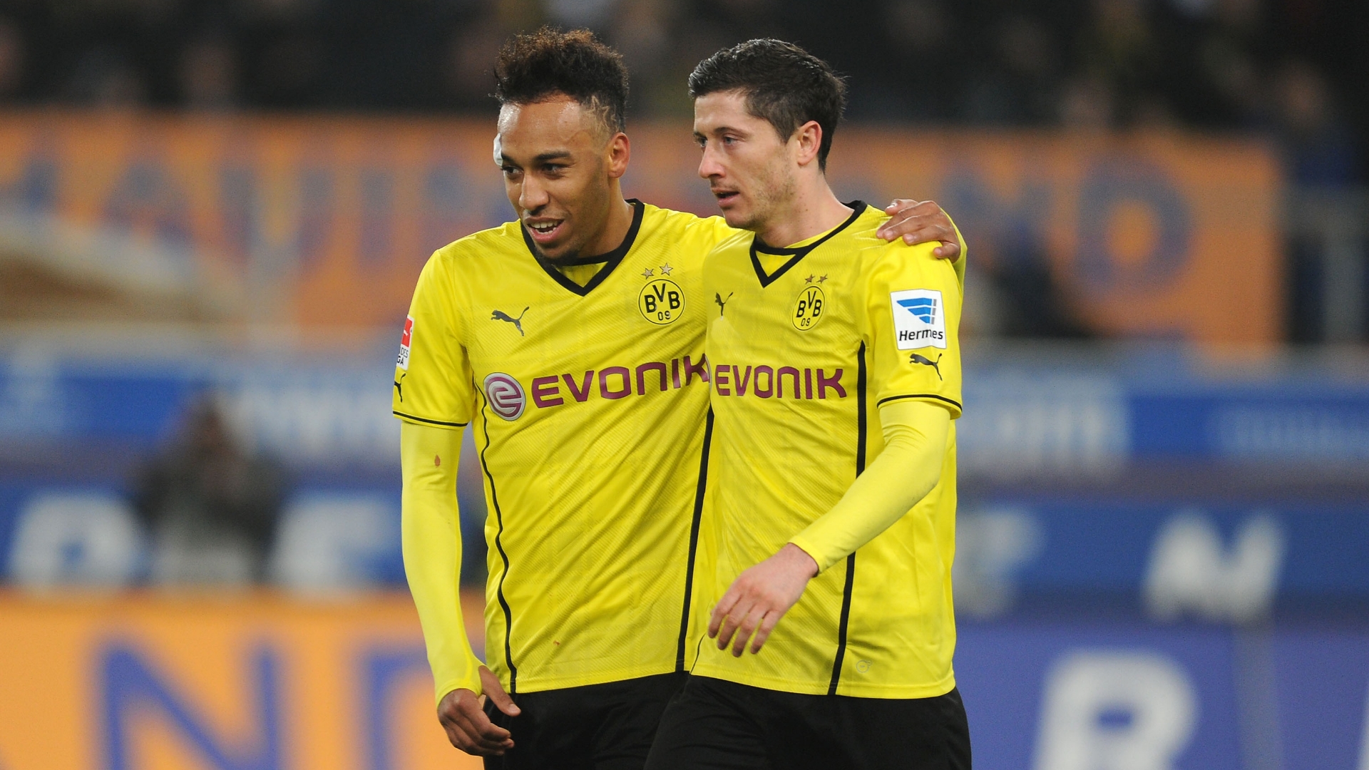 Aubameyang Lewandowski Dortmund
