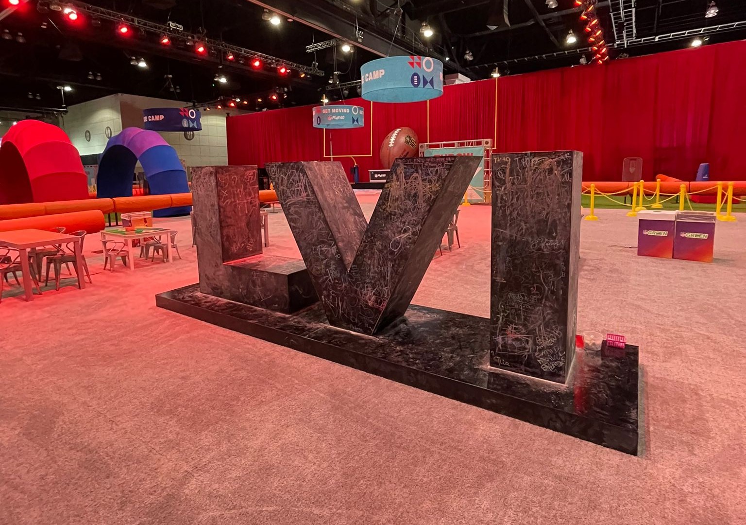 La sigla del Super Bowl a Los Angeles