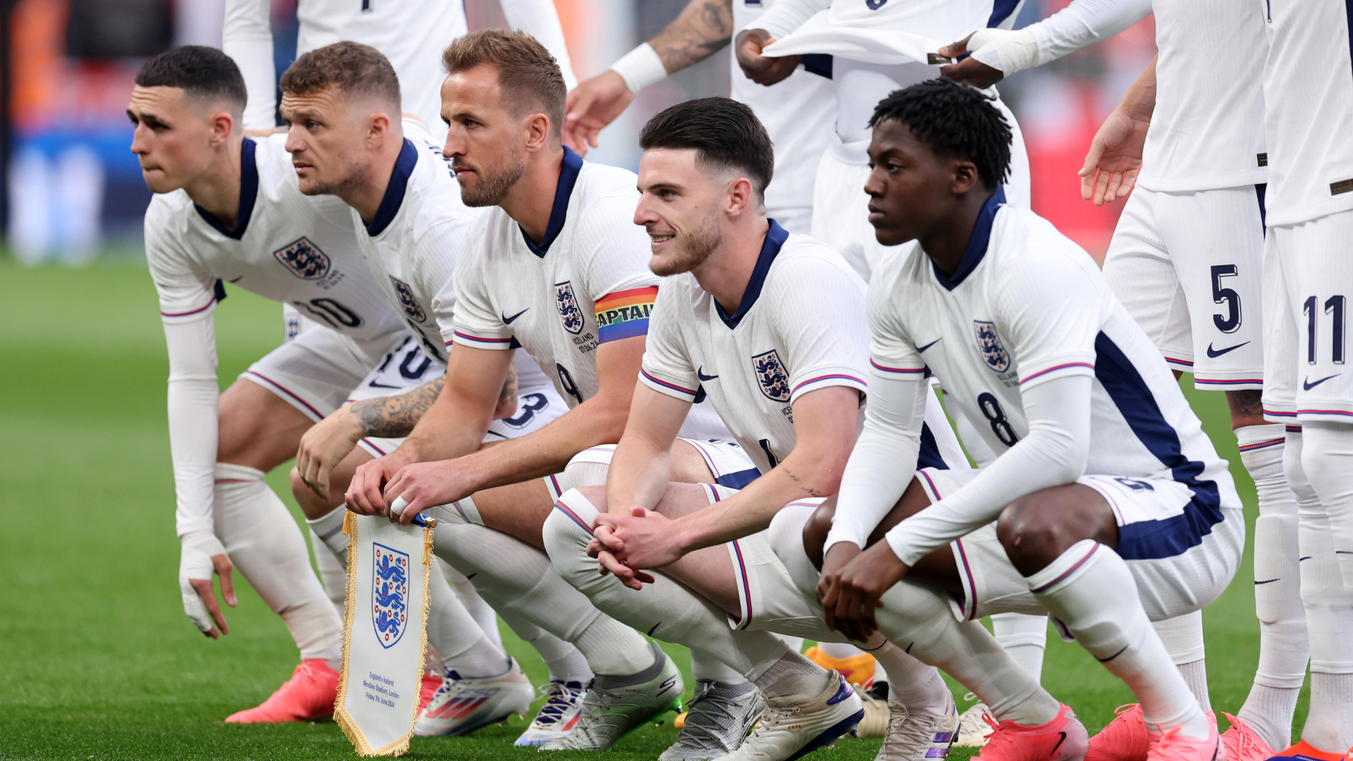 Inglaterta vs Islandia, 2024