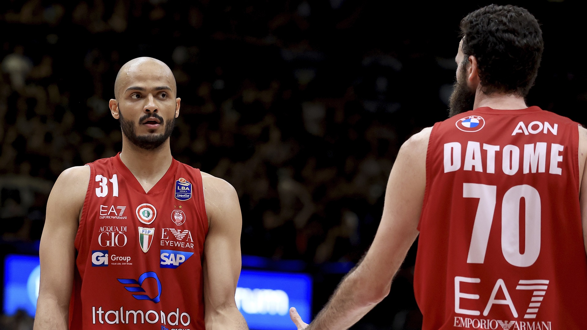 Shavon Shields e Gigi Datome