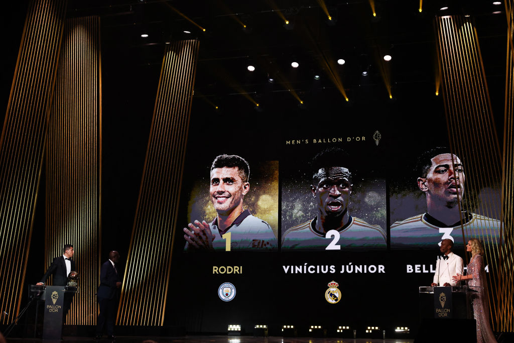 2024 Ballon d'or, Rodri, Vini, Bellingham