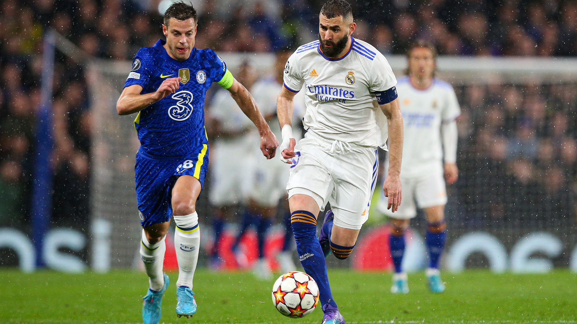 Real Madrid FC Chelsea Cesar Azpilicueta Karim Benzema Champions League 06042022