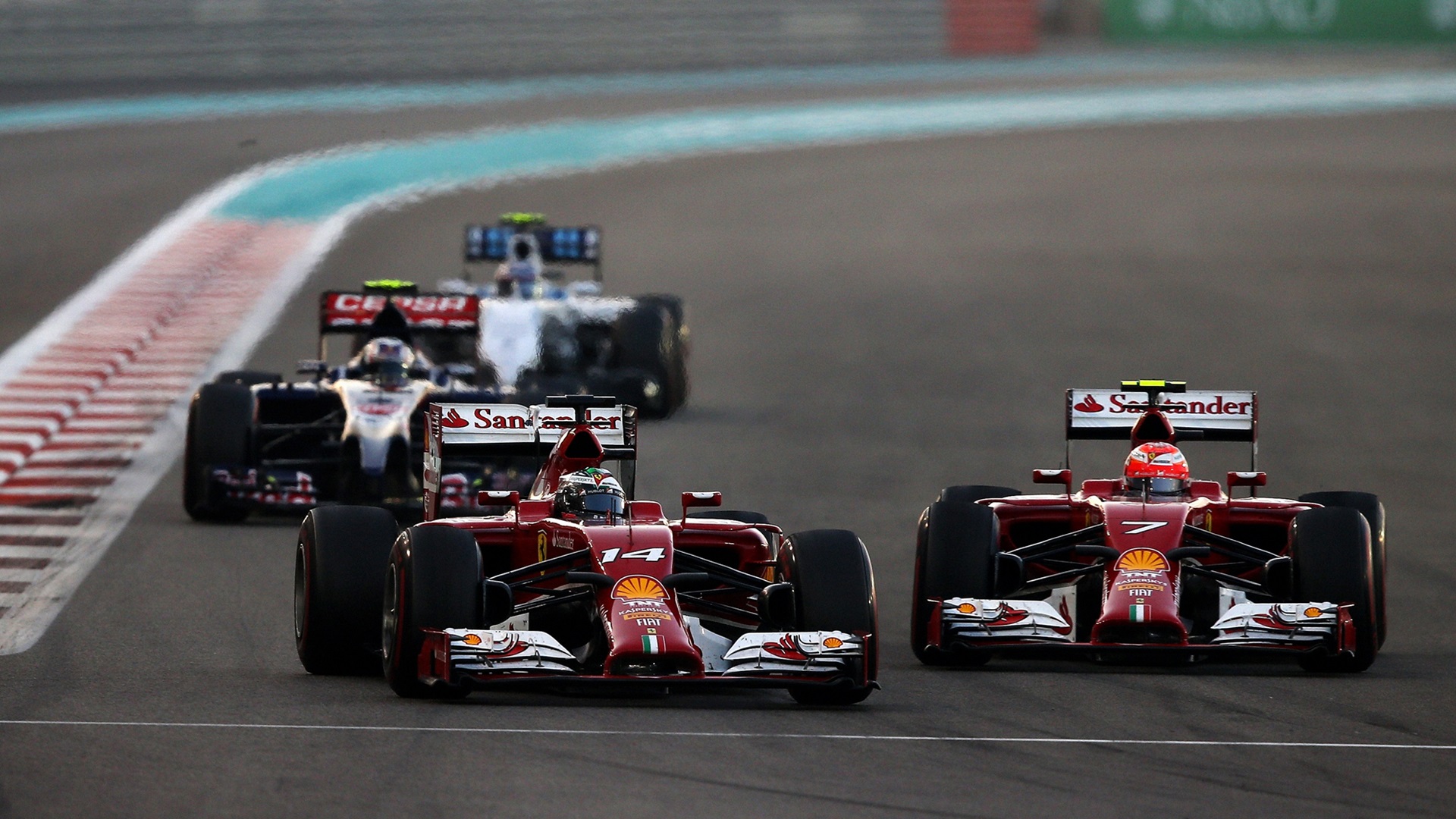 2024-02-26 2014 Alonso Raikkonen Ferrari F1 Formula 1