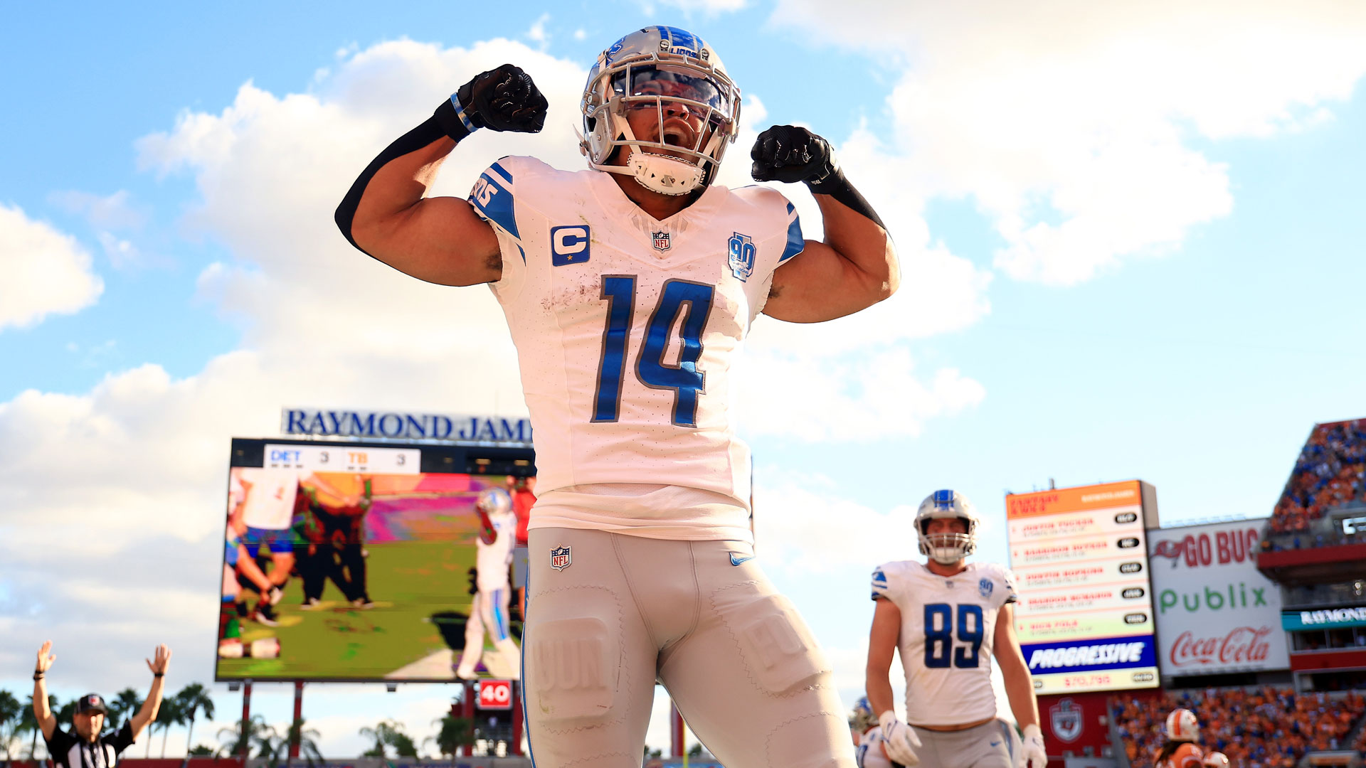 Amon-Ra St. Brown Detroit Lions NFL 15102023