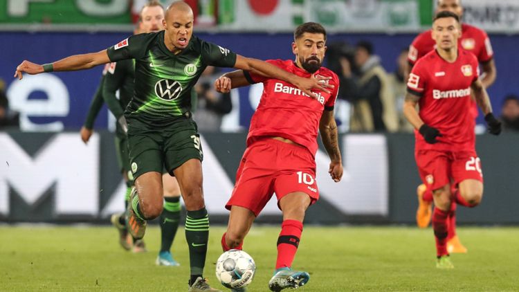 VfL Wolfsburg Bayer Leverkusen Hinspiel Bundesliga 2019/20