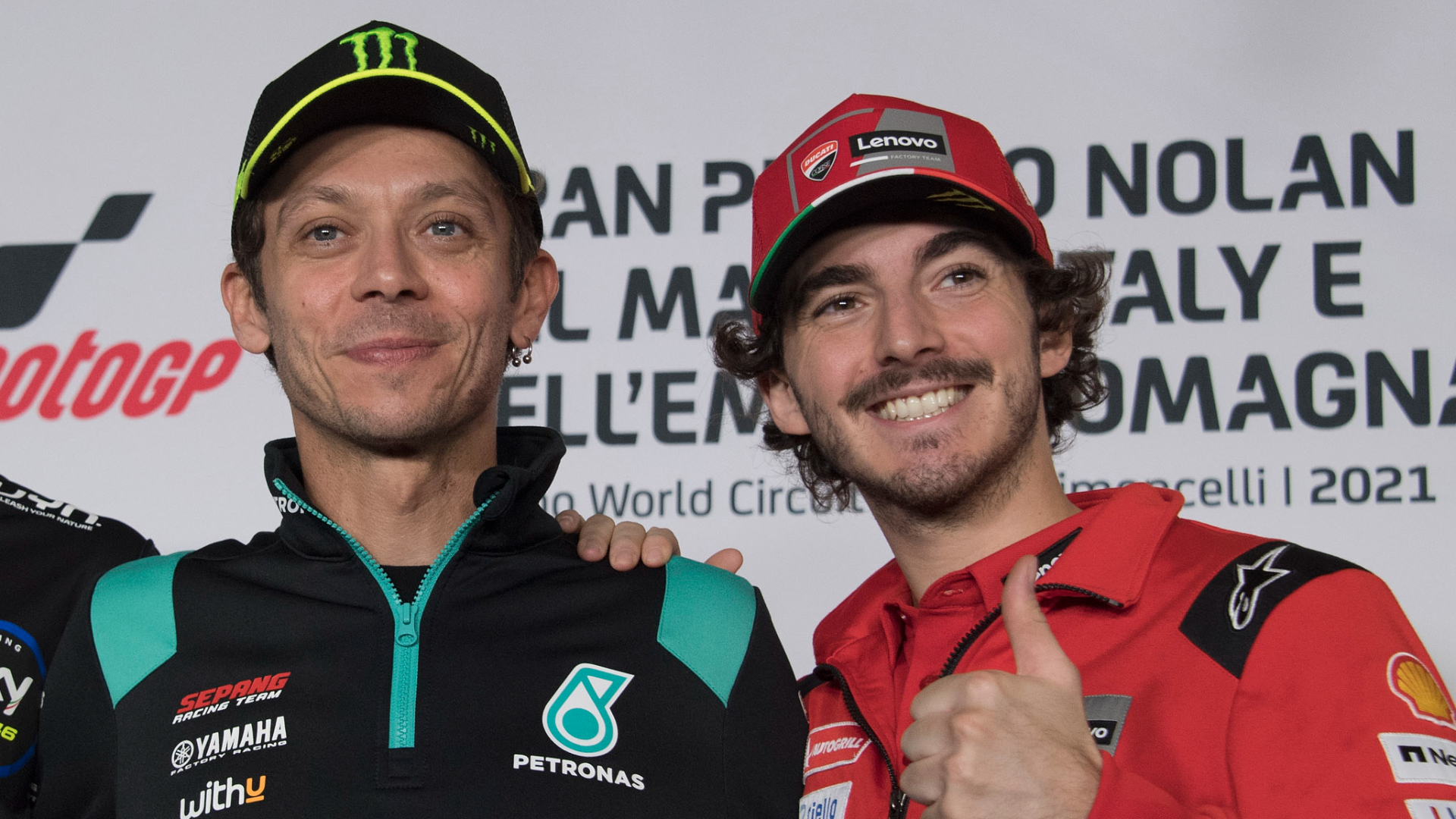 Valentino Rossi, Pecco Bagnaia, MotoGP