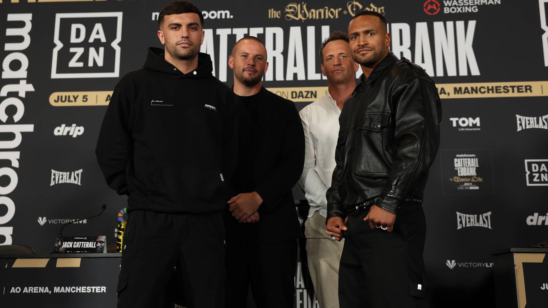 Jack Catterall and Harlem Eubank at launch press conference_27052025