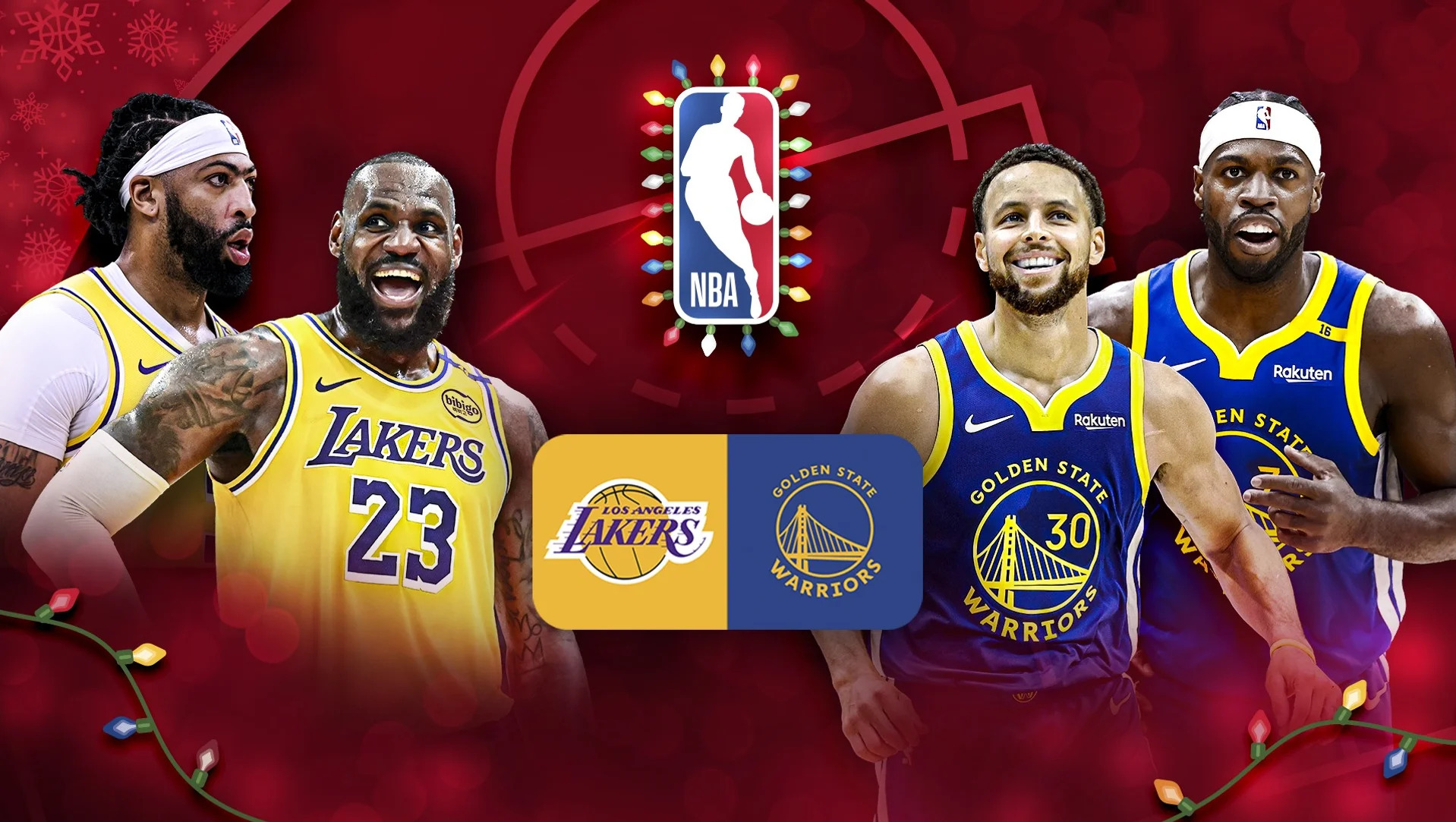 NBA Christmas Game, Lakers Warriors