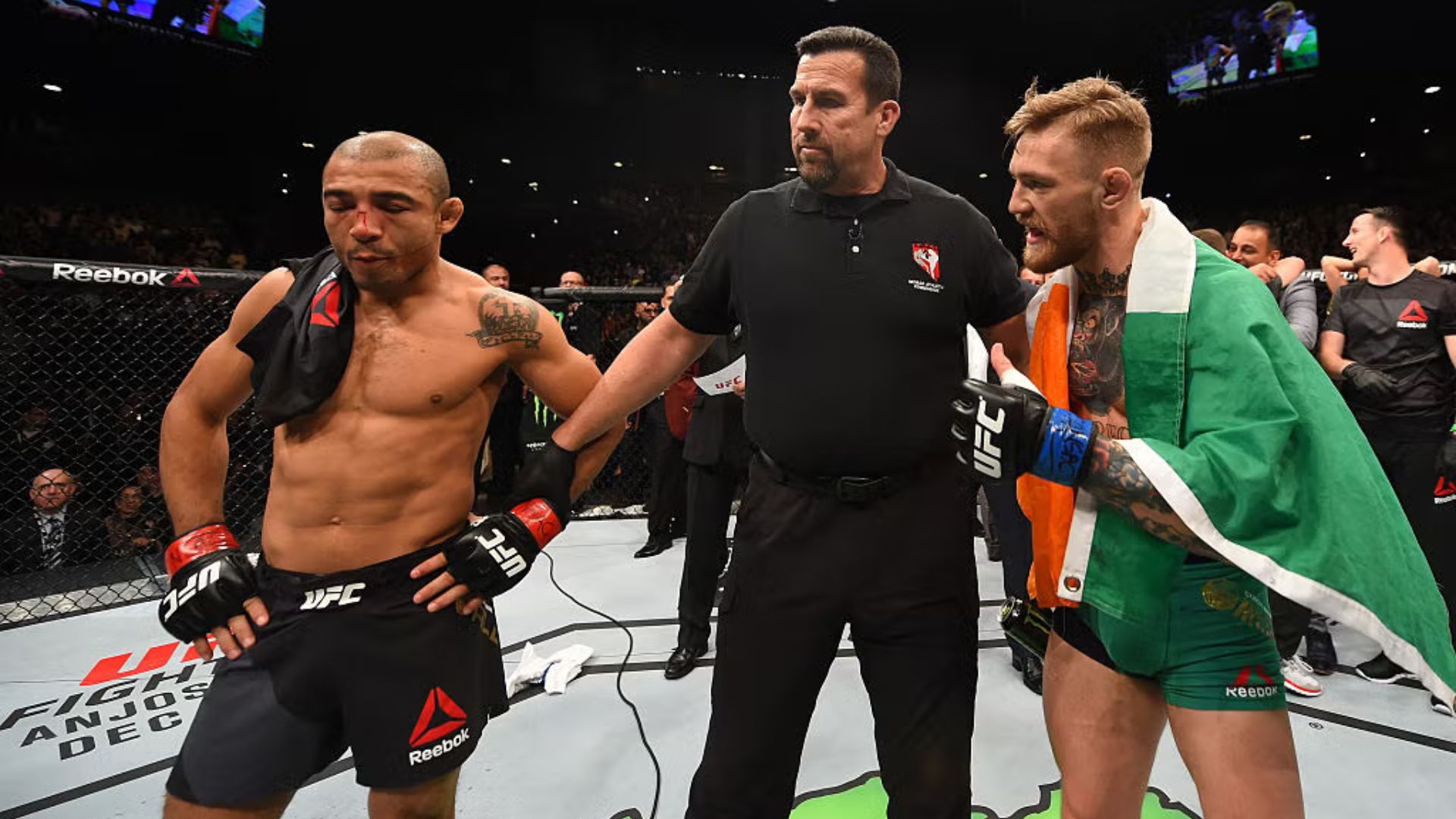 Jose Aldo y Conor McGregor