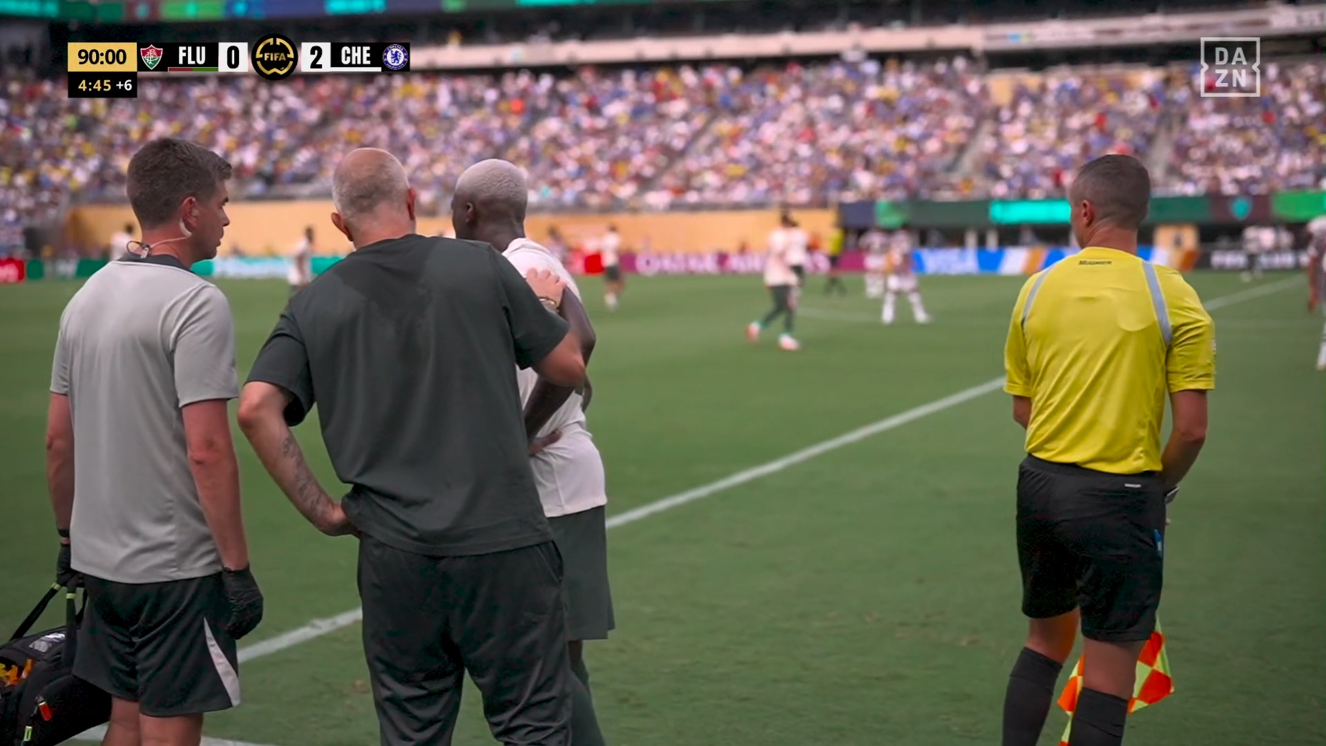 Moisés Caicedo lesión tobillo 1