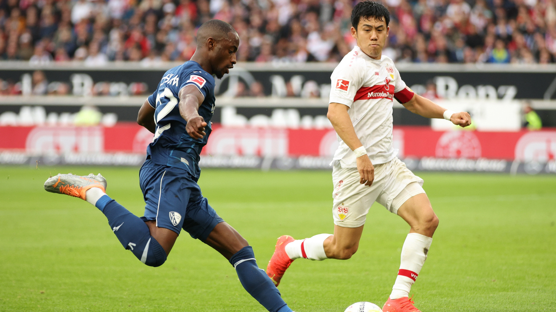 VfL Bochum VfB Stuttgart Bundesliga Christopher Antwi-Adjei Wataru Endo 20221015