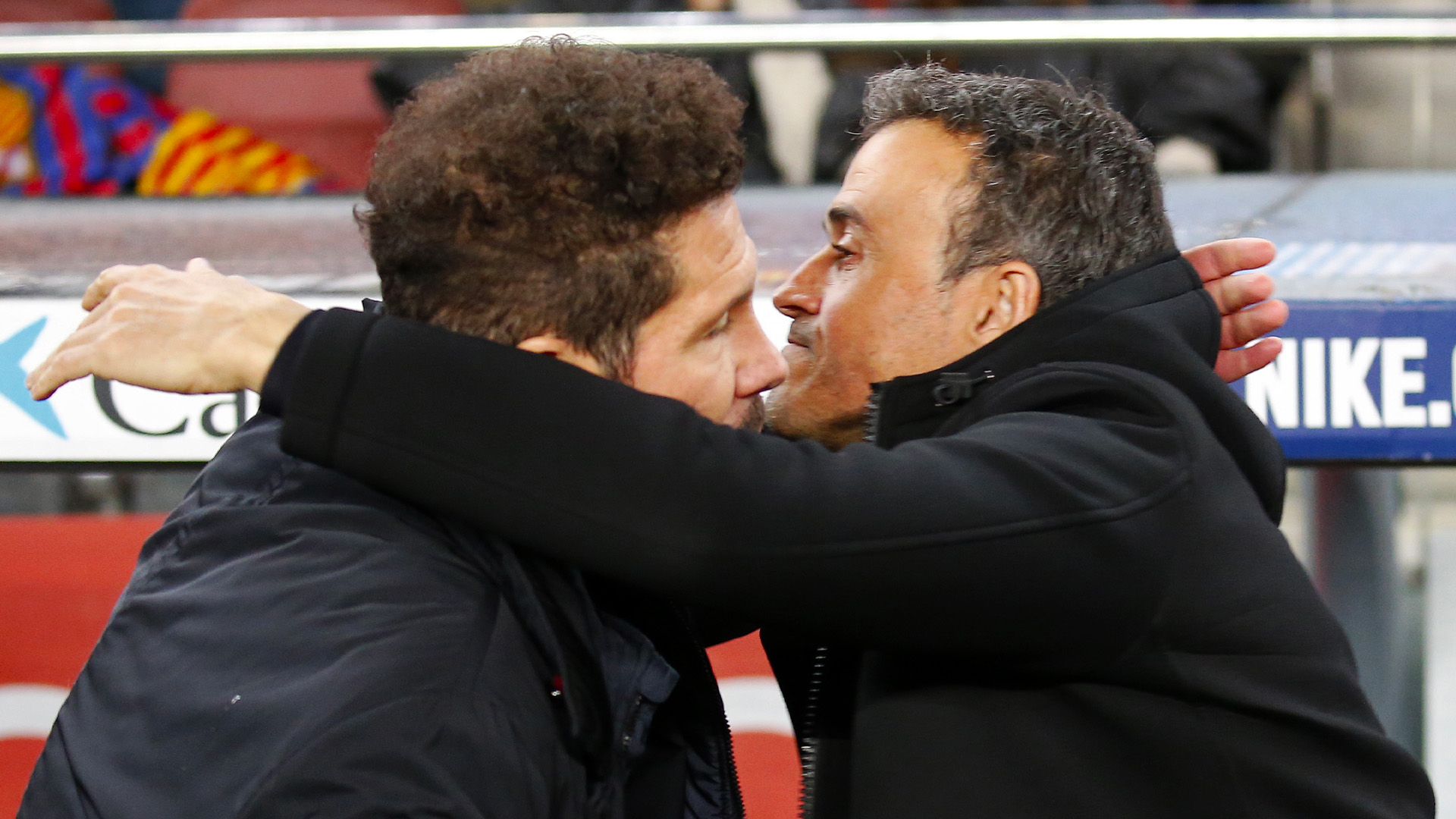 Diego Simeone e Luis Enrique