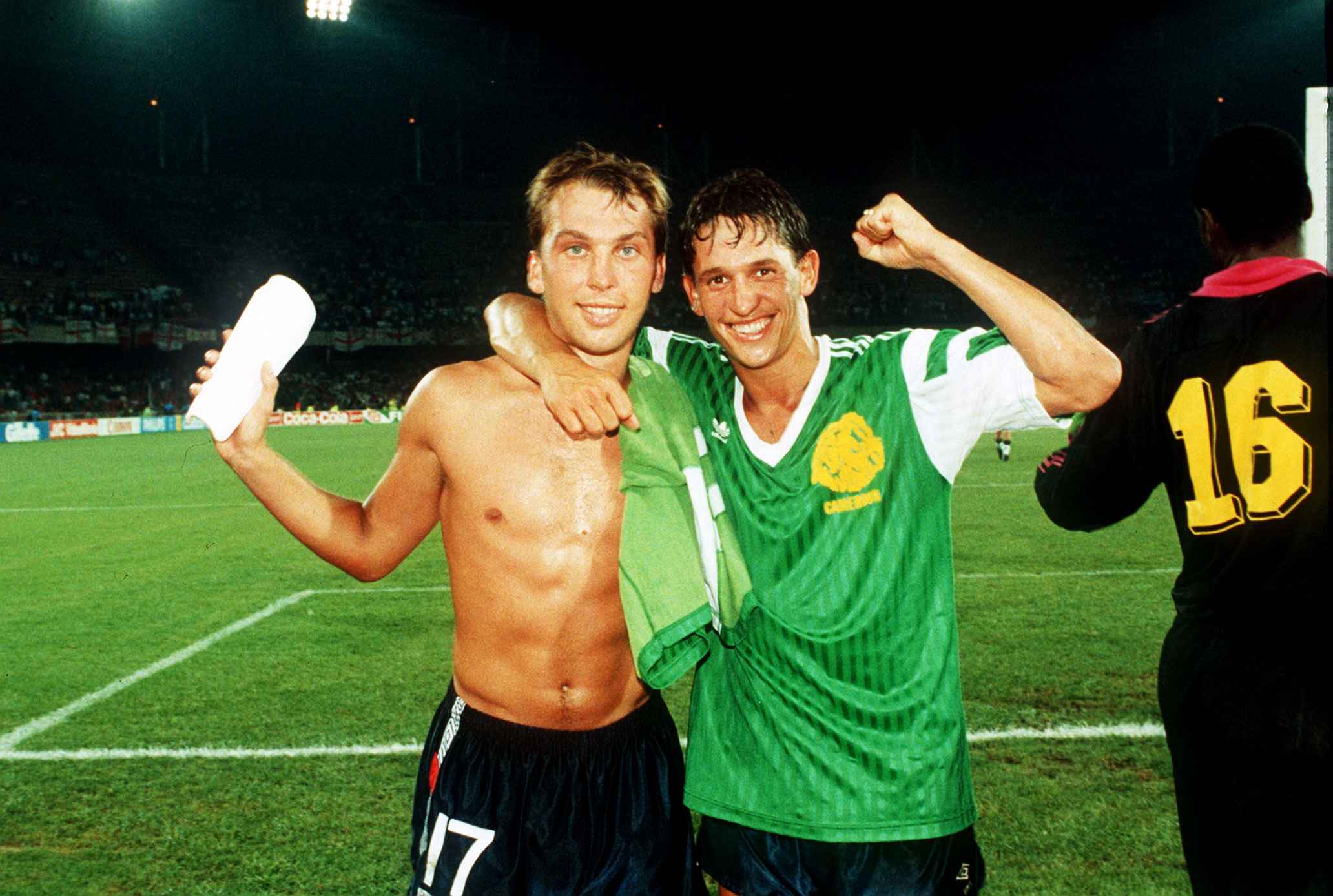 England Cameroon 1990