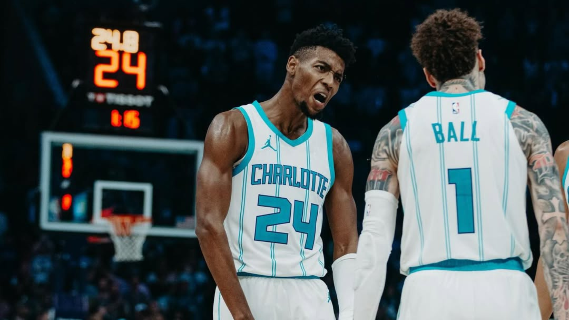 Brandon Miller, Lamelo Ball, Charlotte Hornets