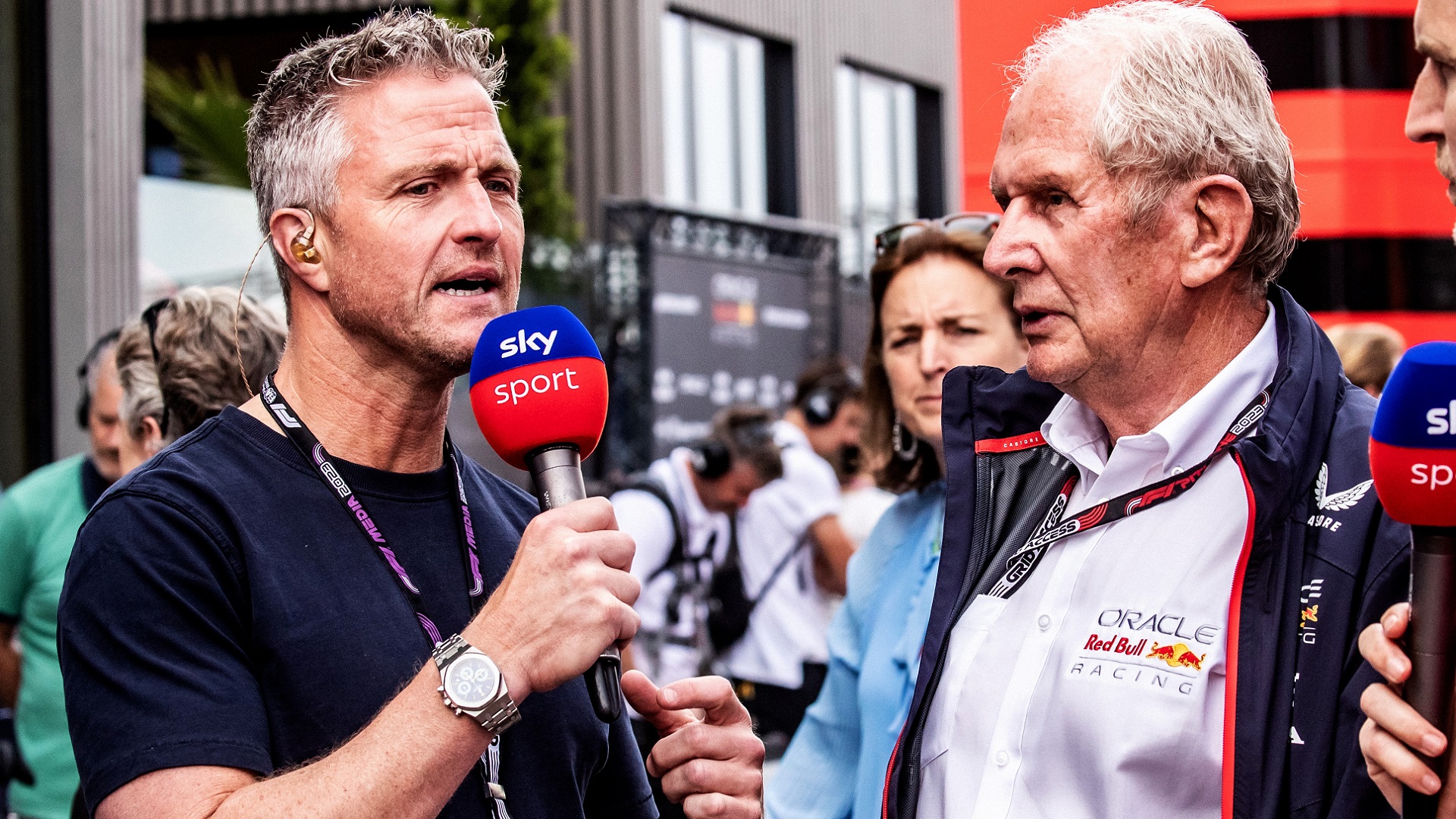 2024-04-08 Ralf Schumacher Helmut Marko F1 Formula 1