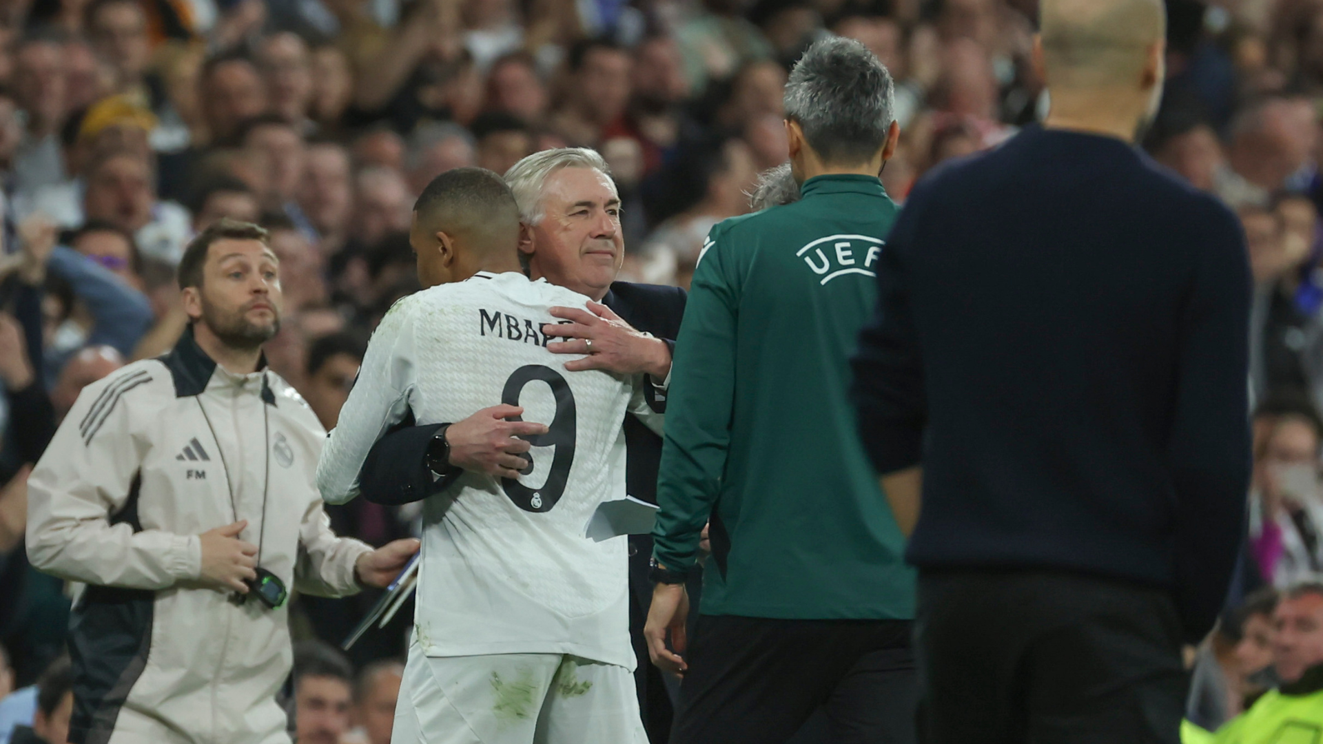 Kylian Mbappé, Carlo Ancelotti, Real Madrid, Champions League 2024/25