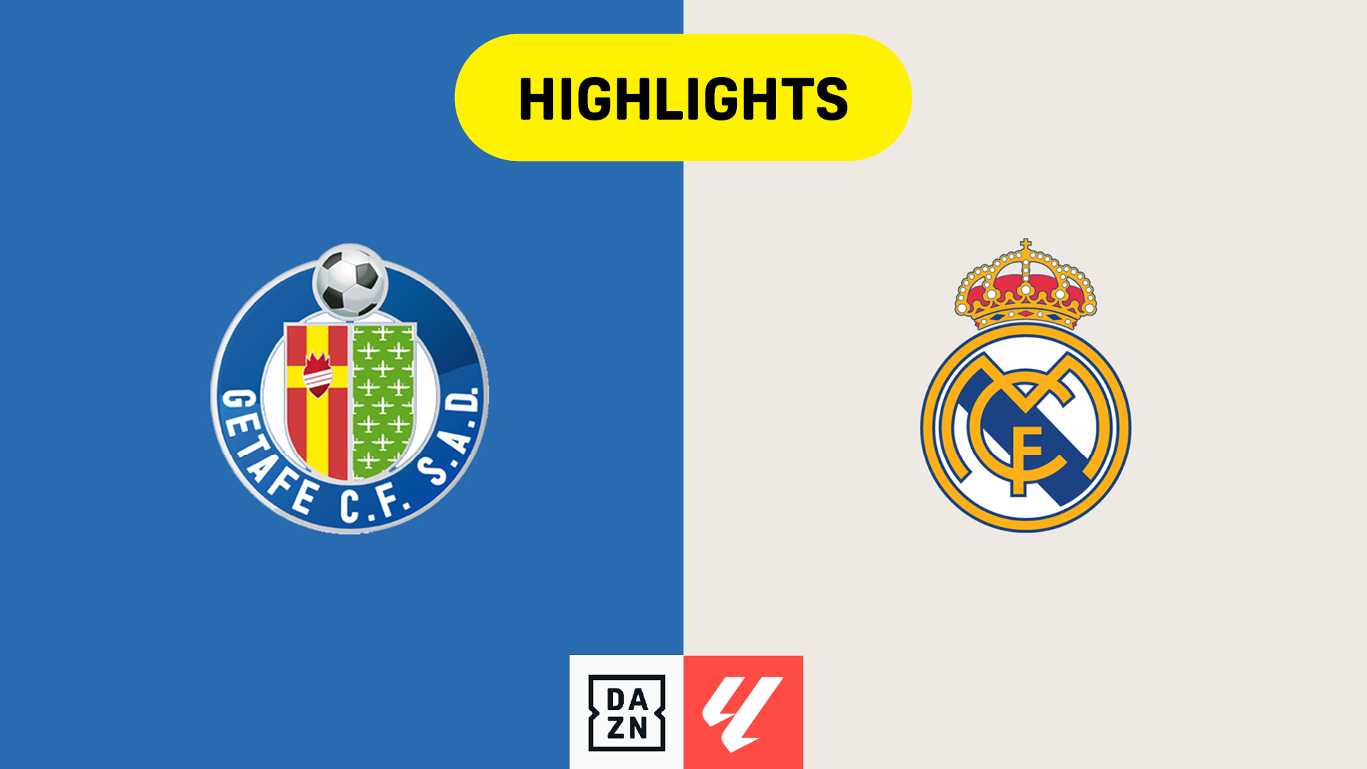 Getafe Real Madrid Highlights