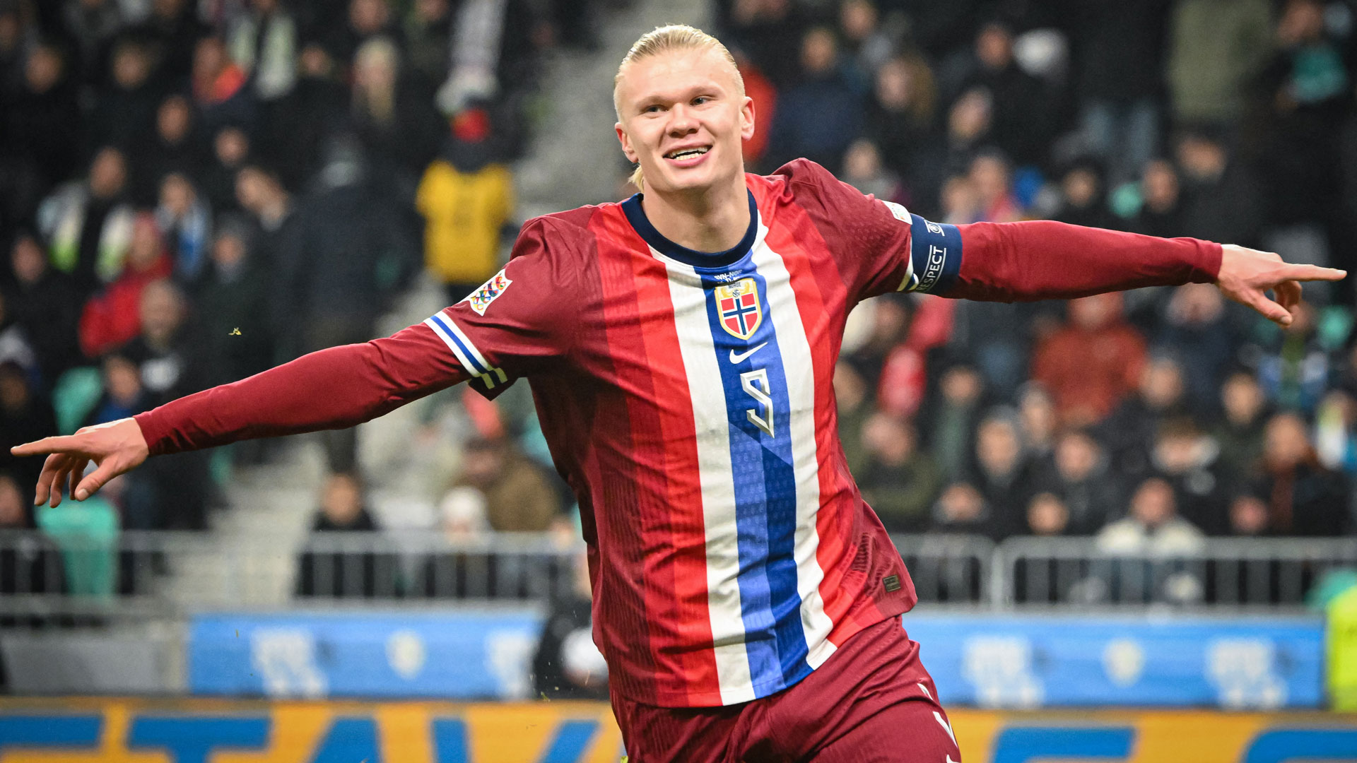 Erling Haaland Norwegen UEFA Nations League 14112024