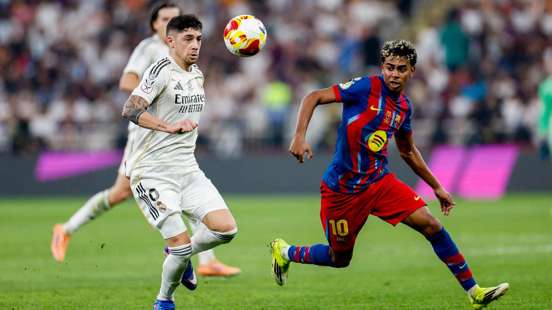 Lamine Yamal Fede Valverde Real Madrid FC Barcelona Supercopa España 2026