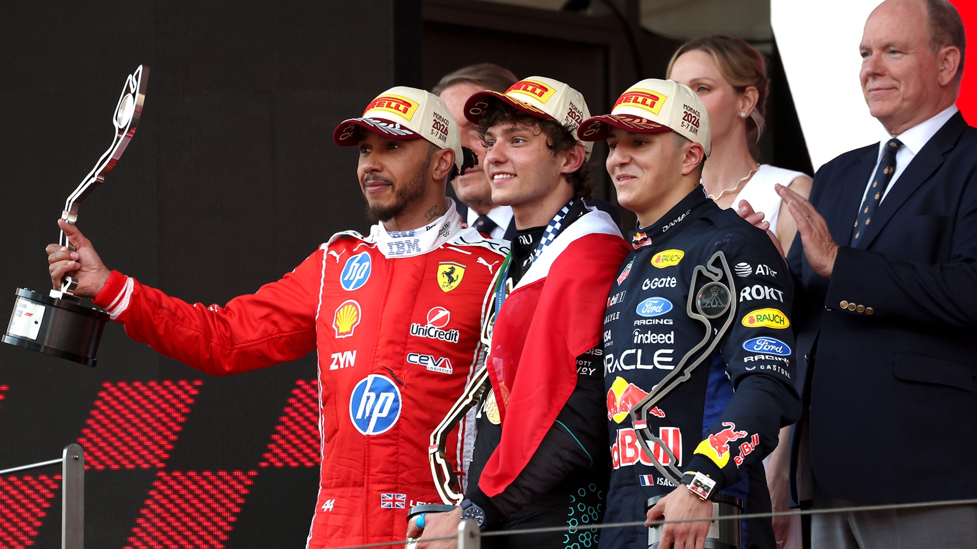 2026-06-07 Andrea Kimi Antonelli Hamilton Hadjar F1 Formula 1