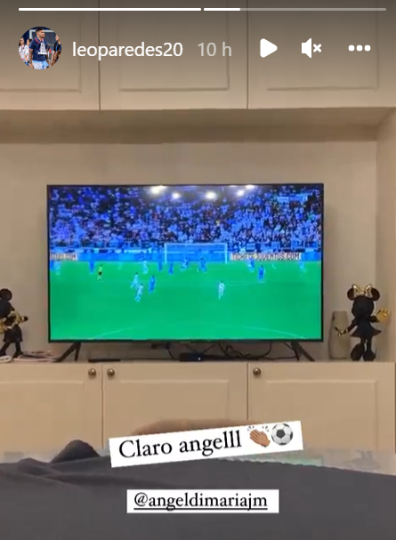 Paredes sui social segue la Juventus