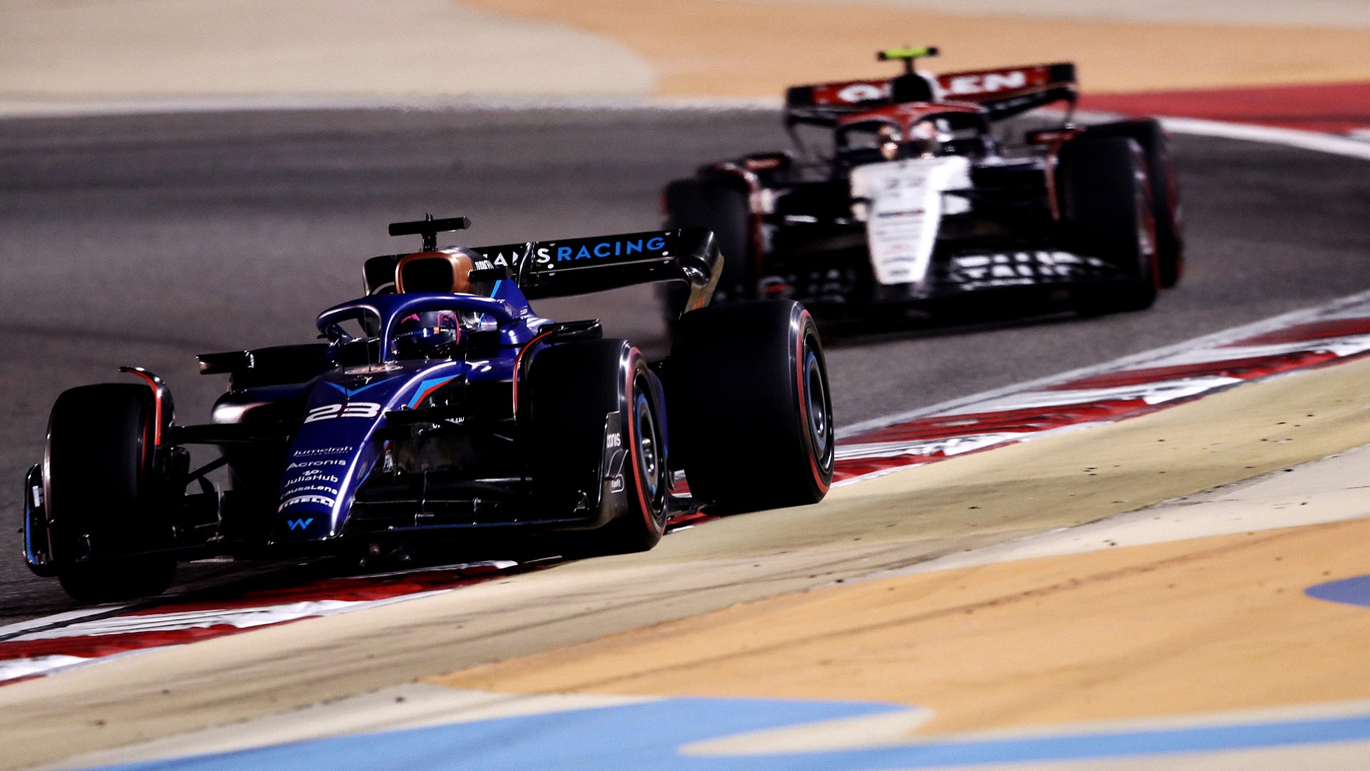 2023-03-05 Albon Tsunoda Yuki F1 Formula 1