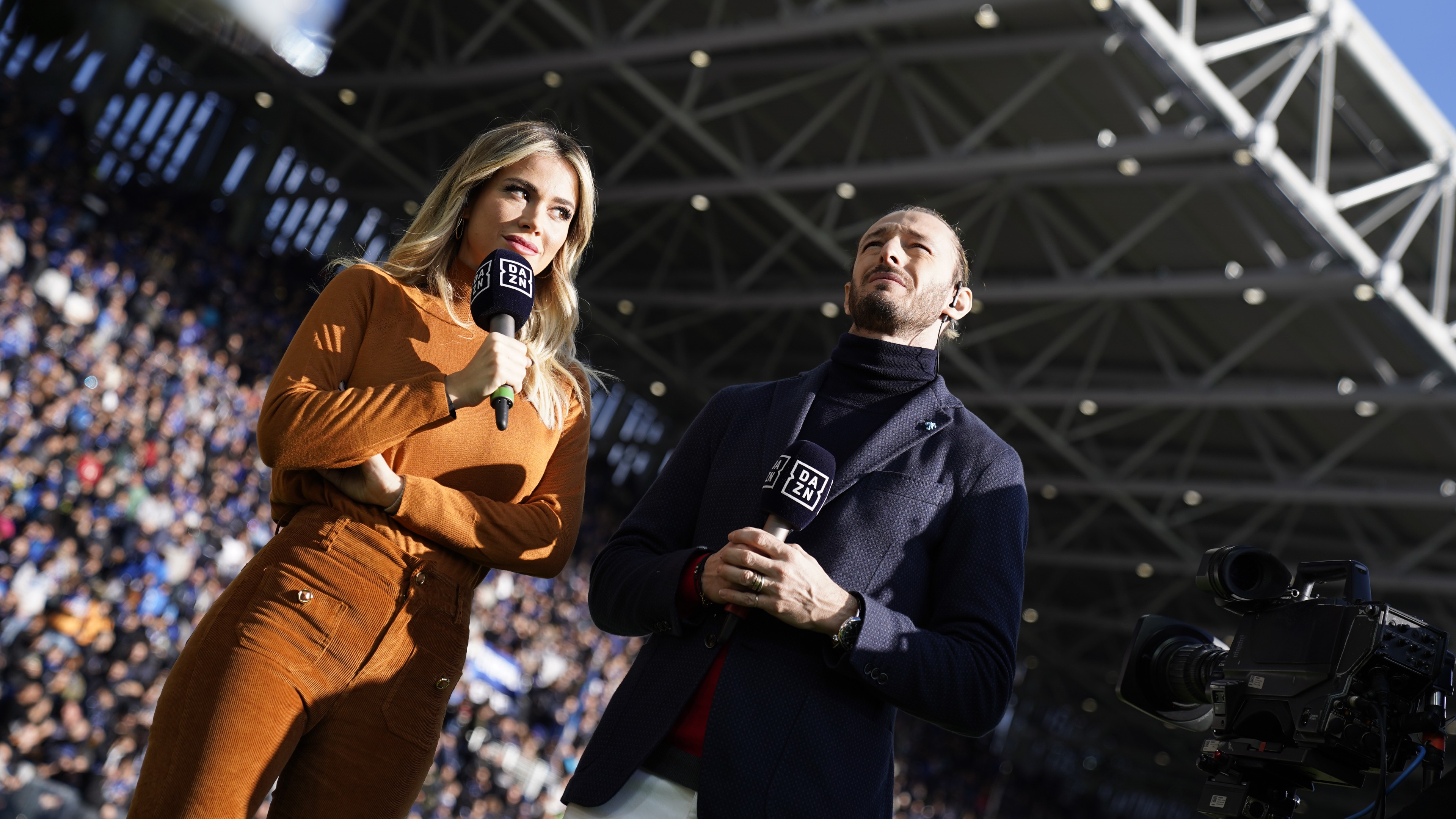 Diletta Leotta Federico Balzaretti DAZN Serie A