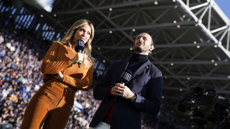 Diletta Leotta Federico Balzaretti DAZN Serie A