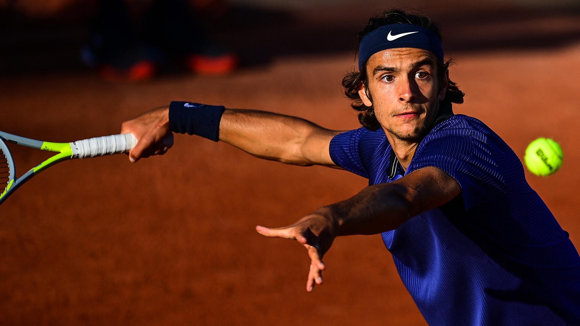 Il tennista italiano Lorenzo Musetti