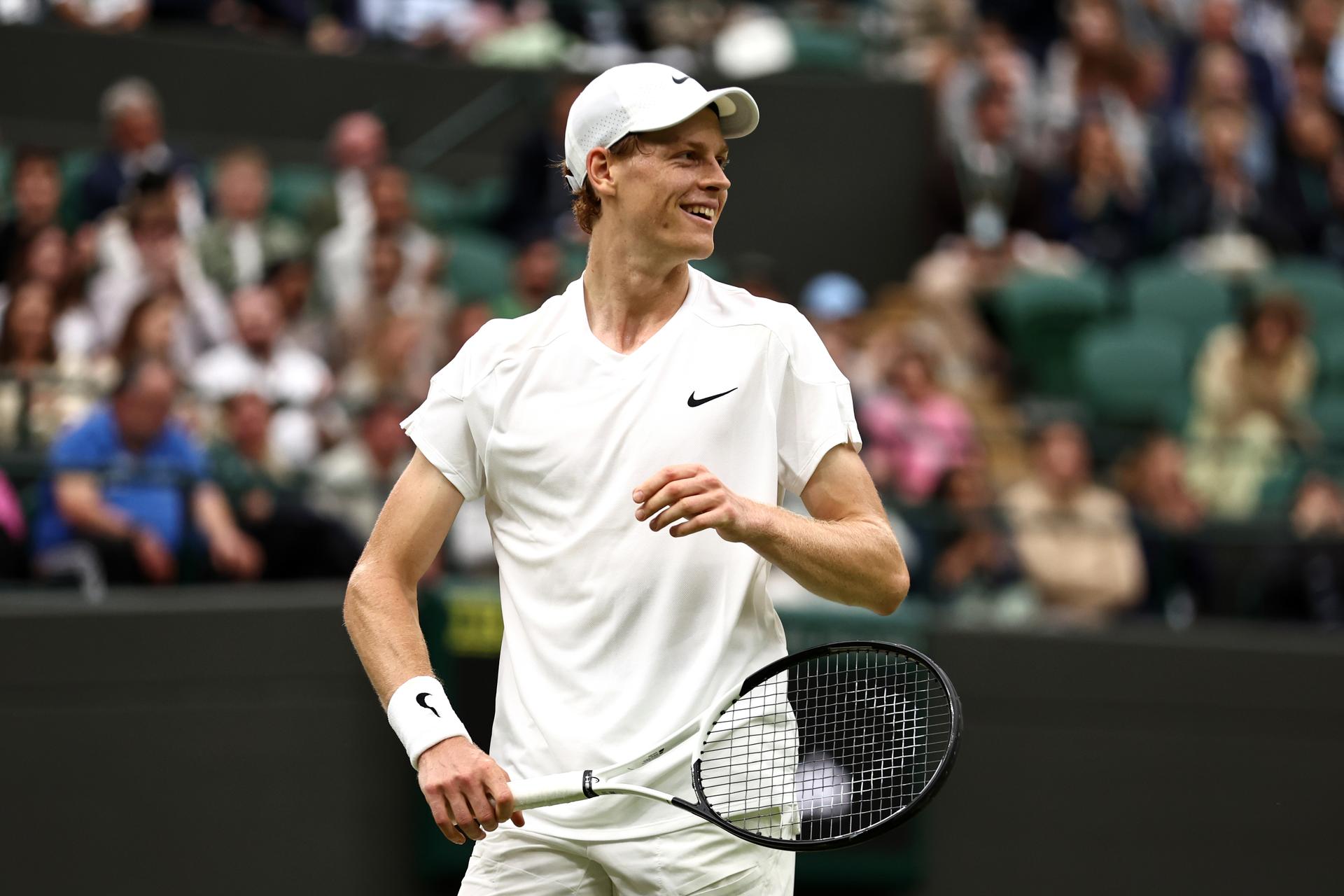 Jannik Sinner Wimbledon 2024