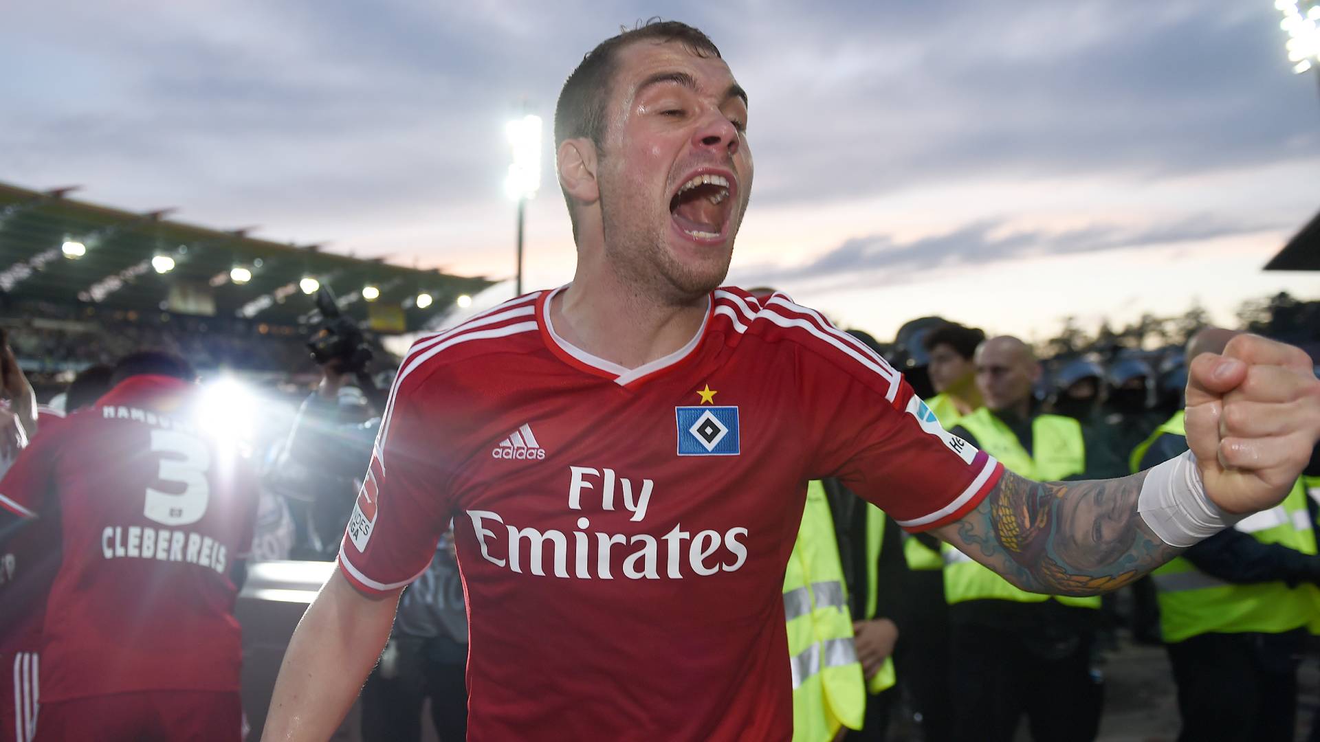 Pierre-Michel Lasogga Hamburger HSV HSV 2015 Relegation
