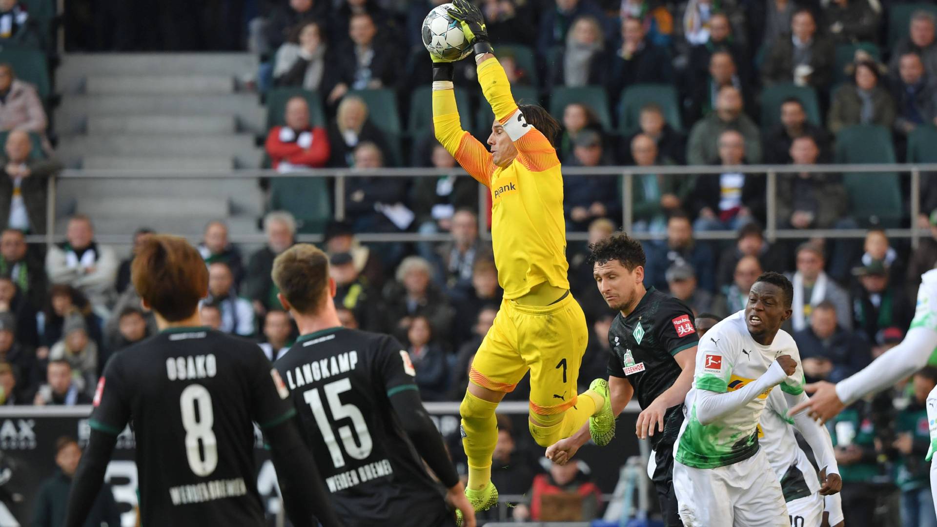 Borussia Mönchengladbach Werder Bremen Hinspiel Saison 2019/20