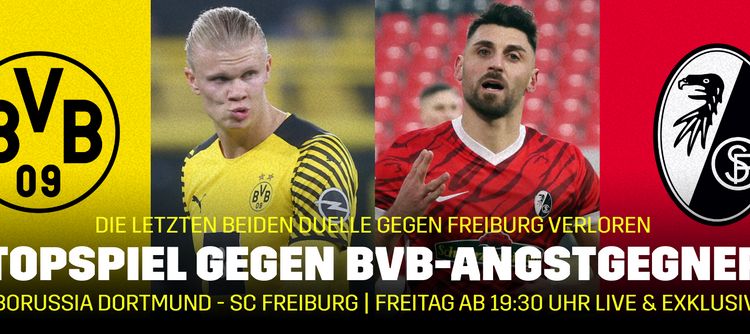 BVB Borussia Dortmund SC Freiburg DAZN LIVE STREAM