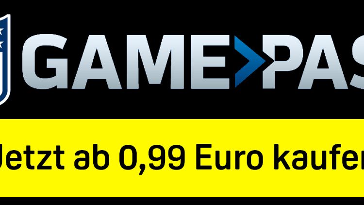 NFL Super Bowl LIX Game Pass CTA anmelden Button