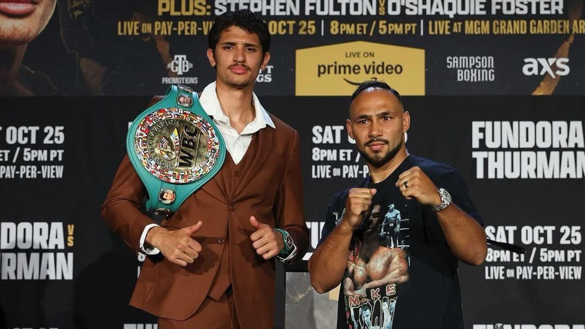 Sebastián Fundora vs Keith Thurman