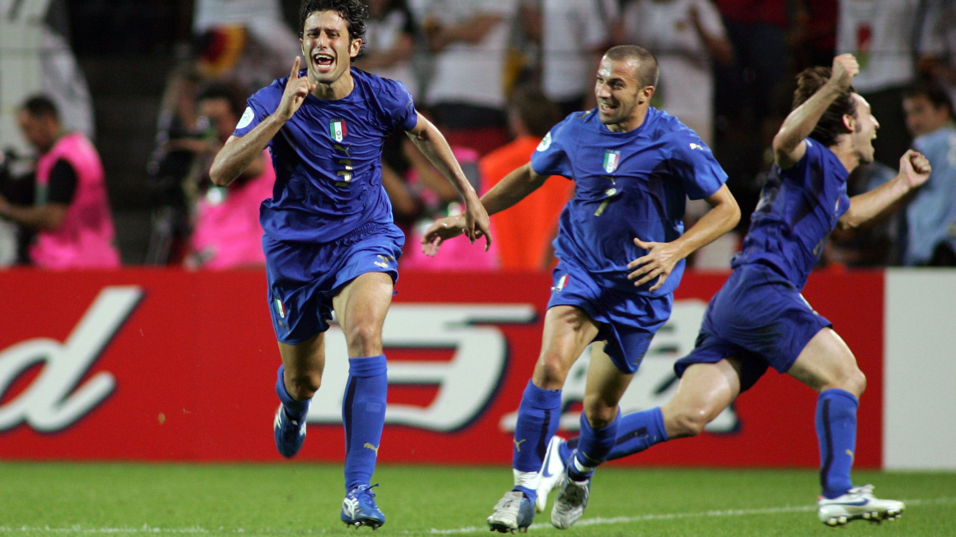 Fabio Grosso, Alessandro Del Piero, Italia, Mundial 2006
