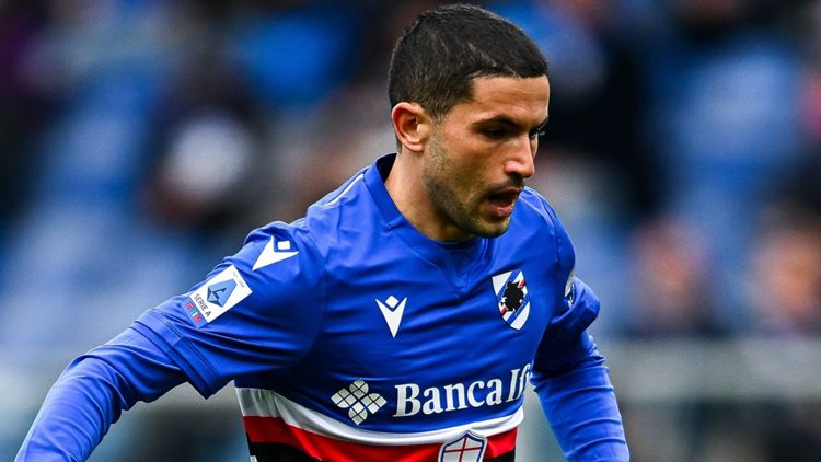 Stefano Sensi con la maglia della Sampdoria