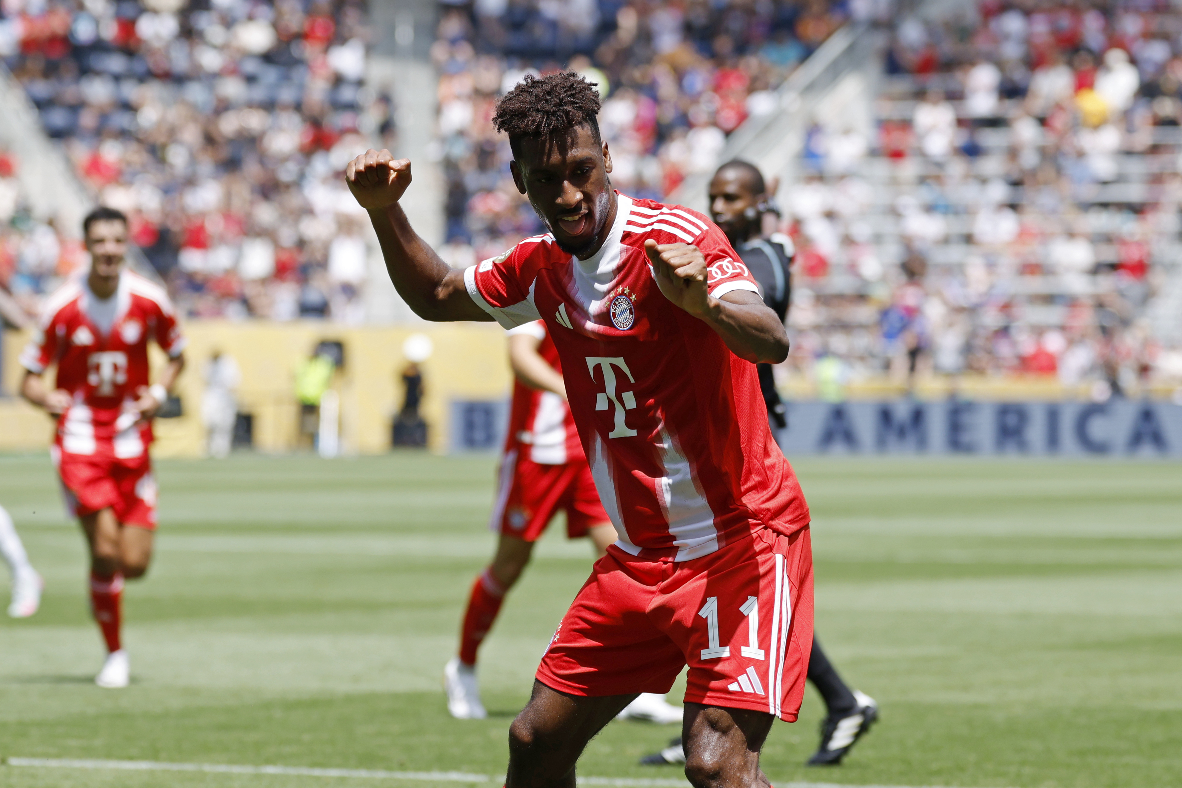 Kingsley Coman a segno contro l'Auckland City