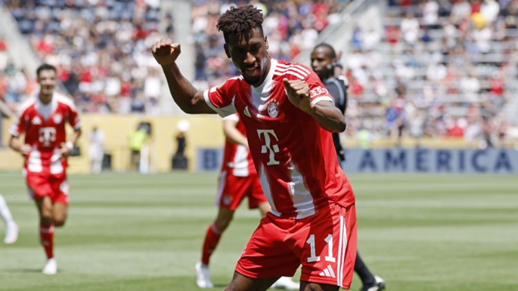 Kingsley Coman a segno contro l'Auckland City