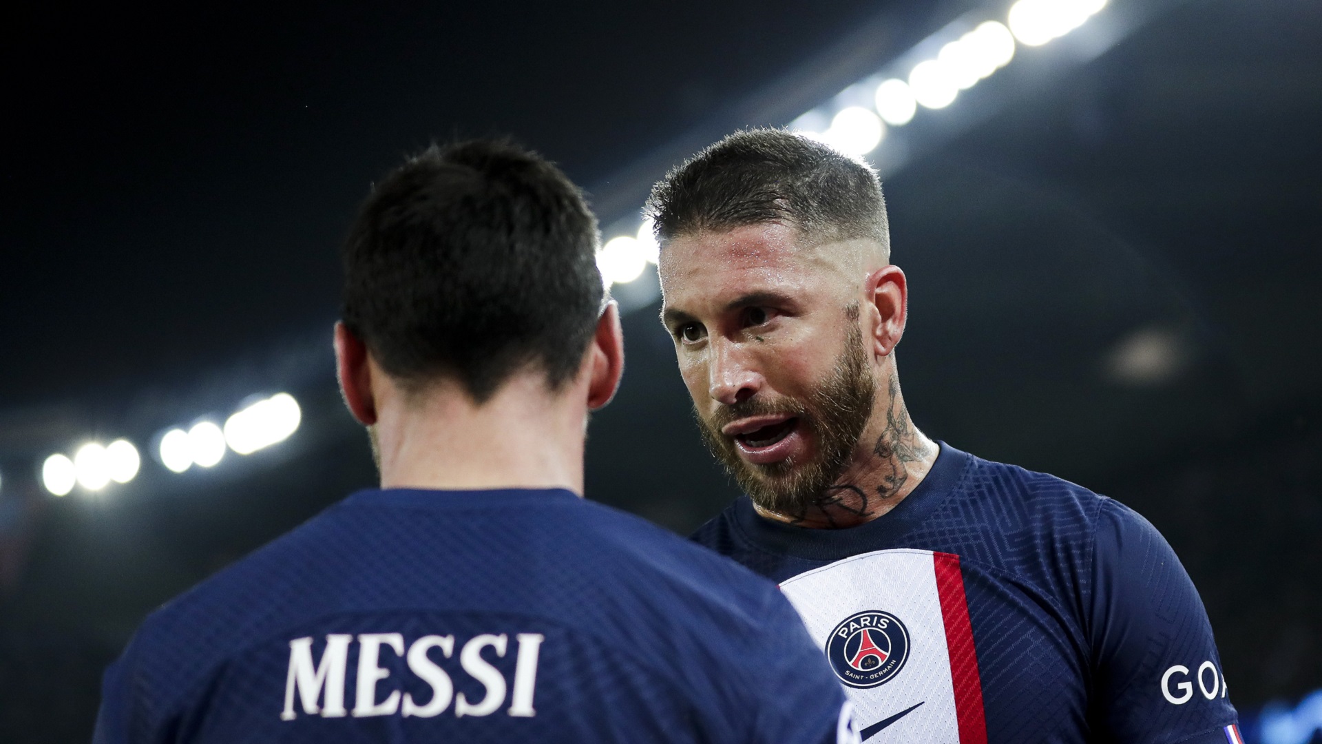Sergio Ramos Lionel Messi